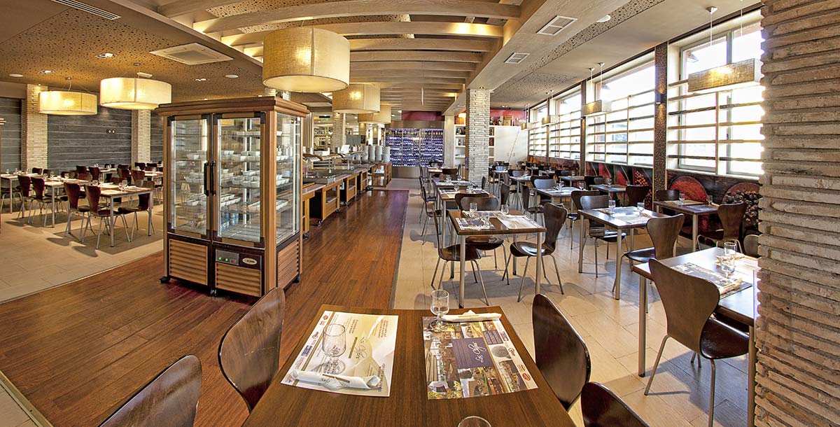 Buffet del Restaurante Los Chopos