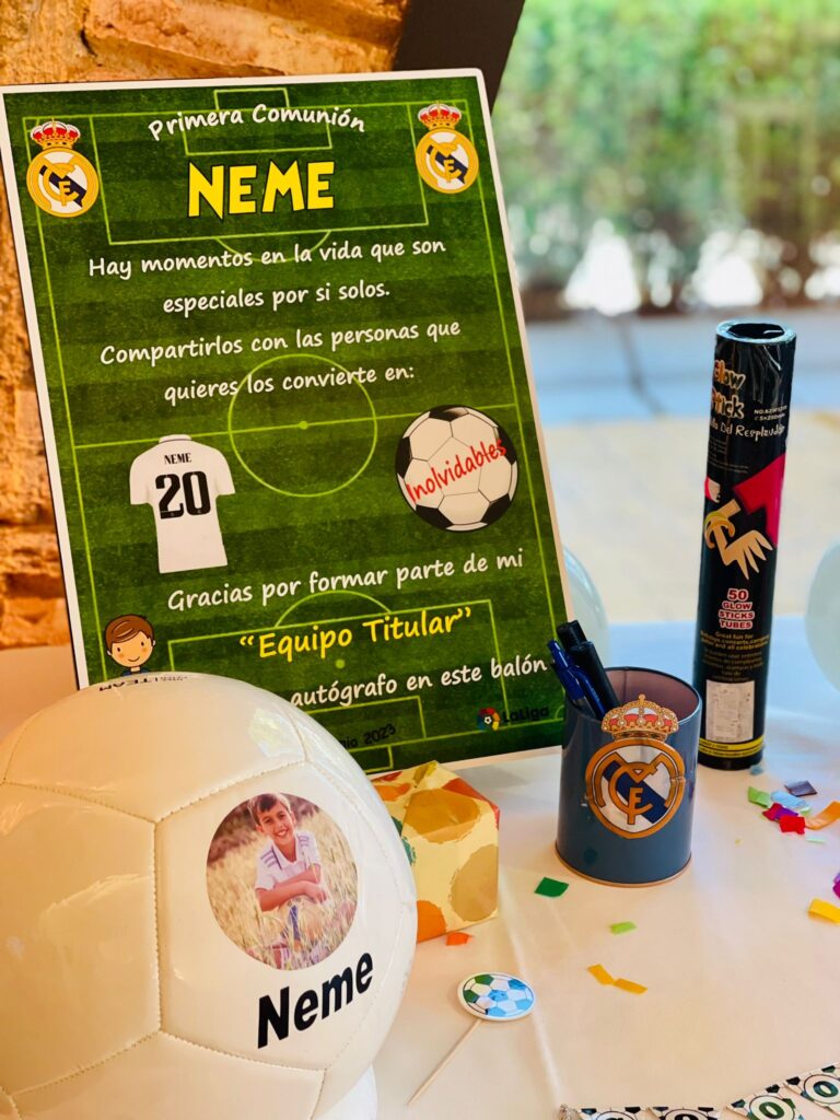 mesa de dulces personalizada