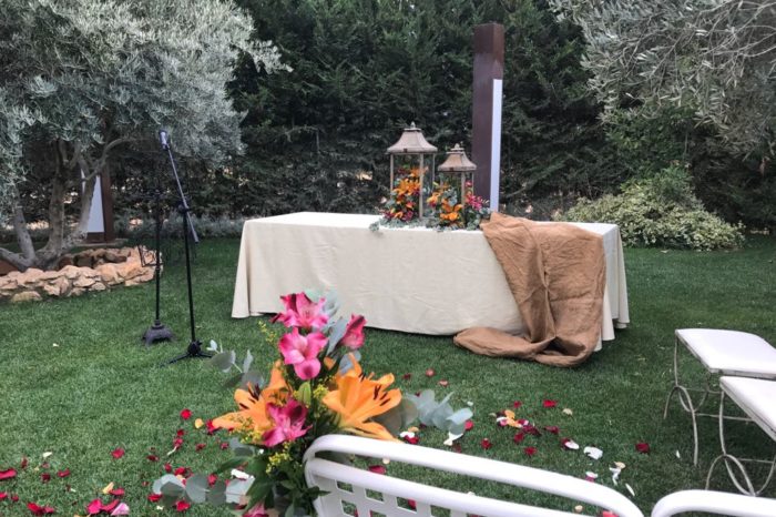 decoración del altar