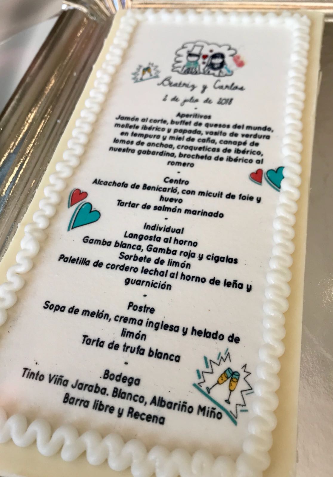 detalles culinarios que marcan una boda