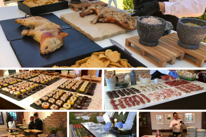 Mesas buffet para bodas