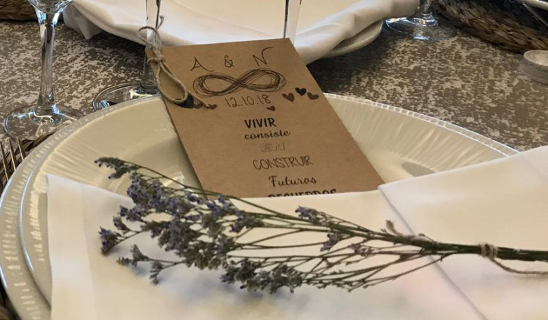 minutas de boda destacada