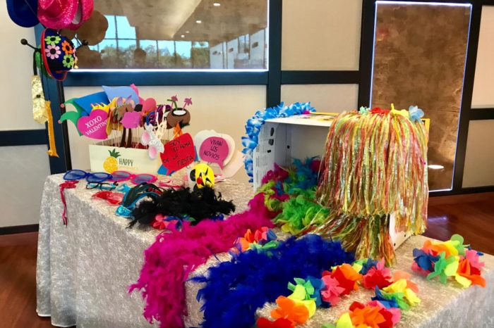 amor y color buffet de photocall