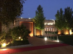 jardines de boda en Albacete nocturna dos