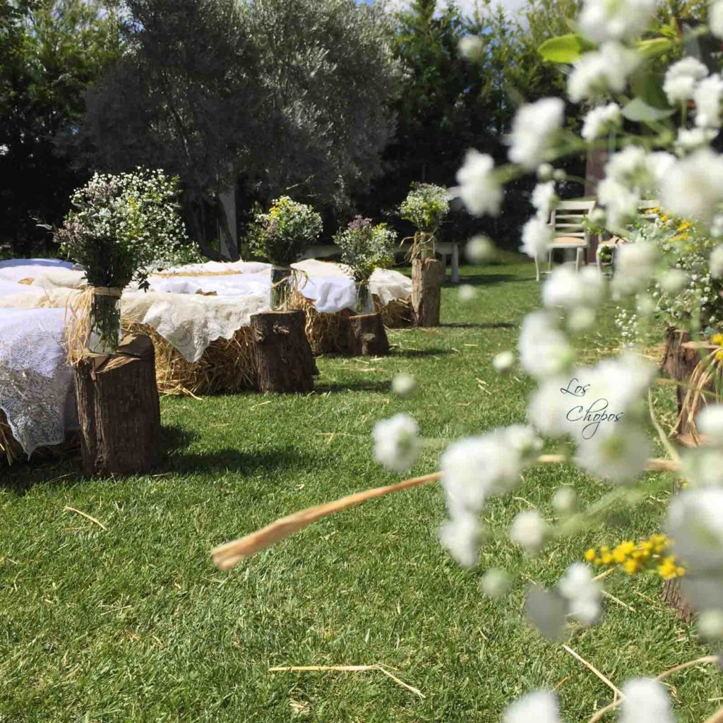 una boda muy rural flores silvestres