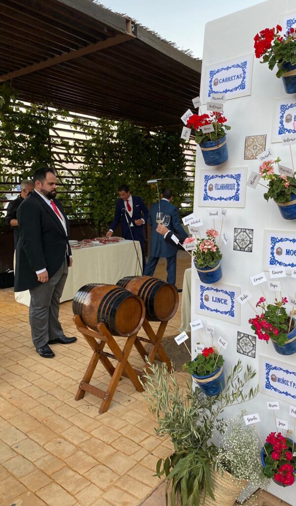 una boda rociera