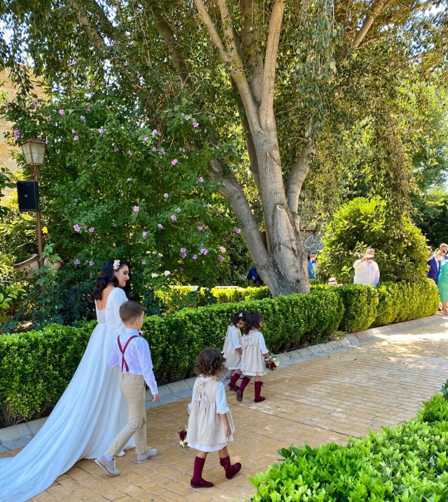 preciosa novia en las bodas en la nueva normalidad