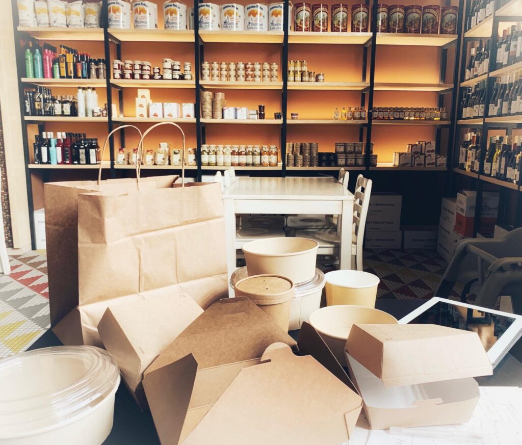 packaging comida a domicilio