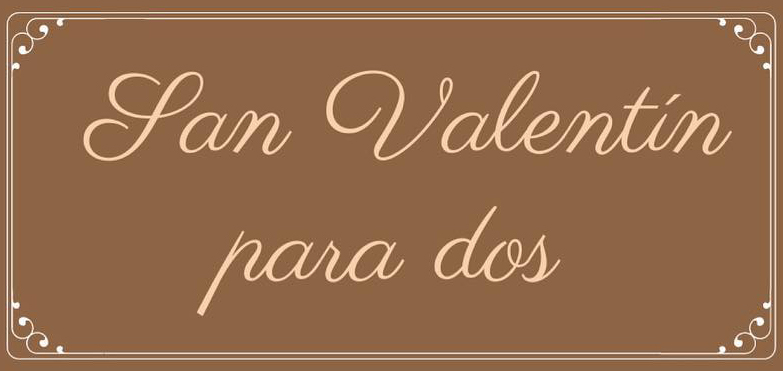 menú especial san valentín