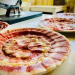 un buen jamón en la feria de albacete