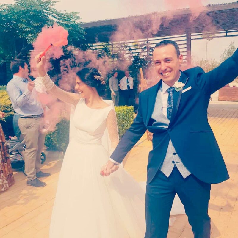 luz y color en la boda