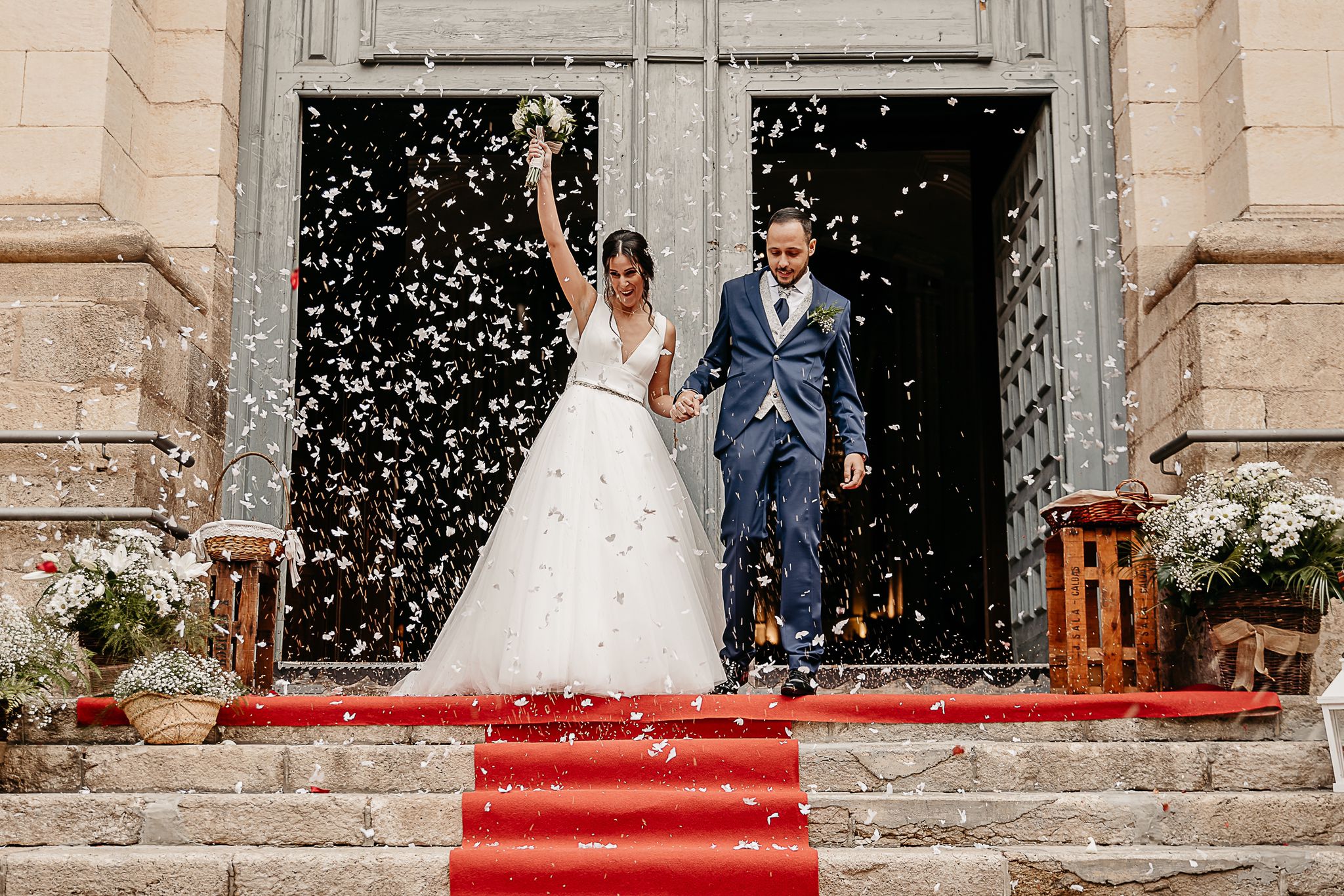 David y Llanos salen de La Catedral