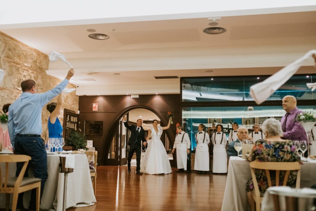 celebración de boda