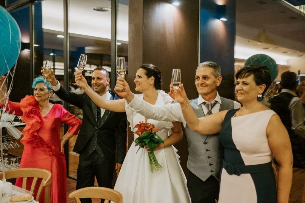 celebración de boda