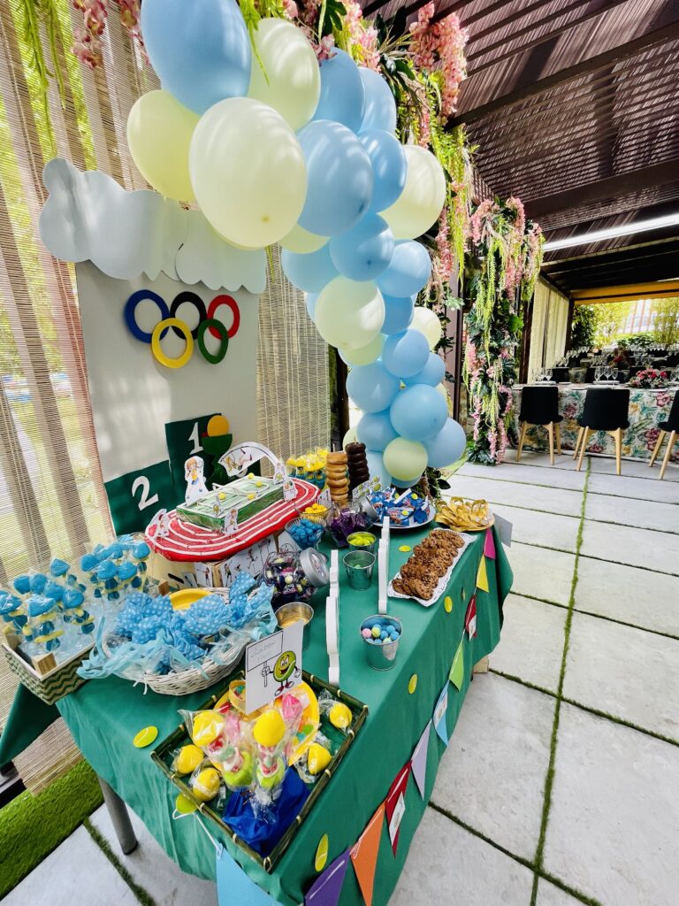 mesa de dulces para comunión