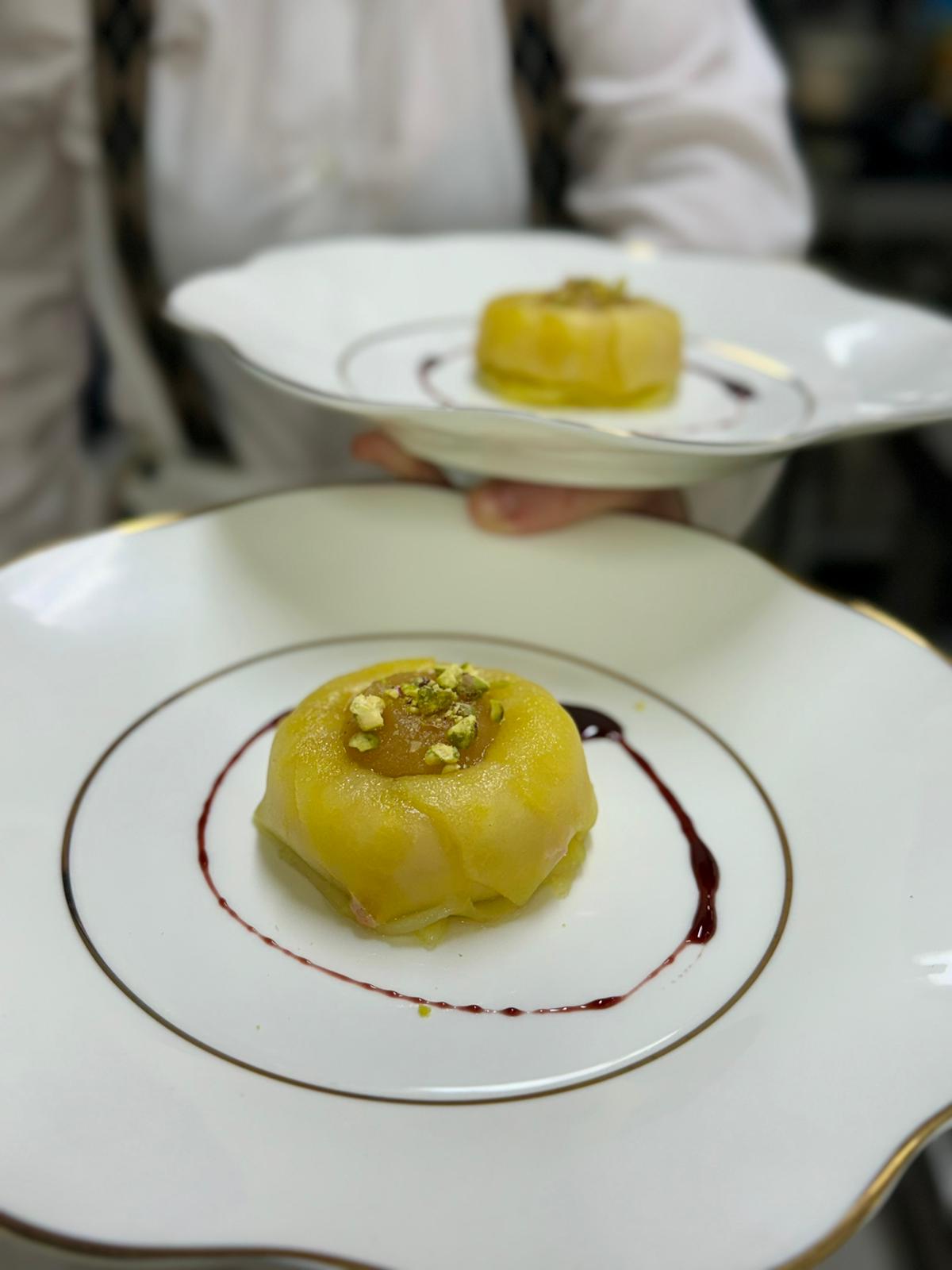 prueba de menú de boda