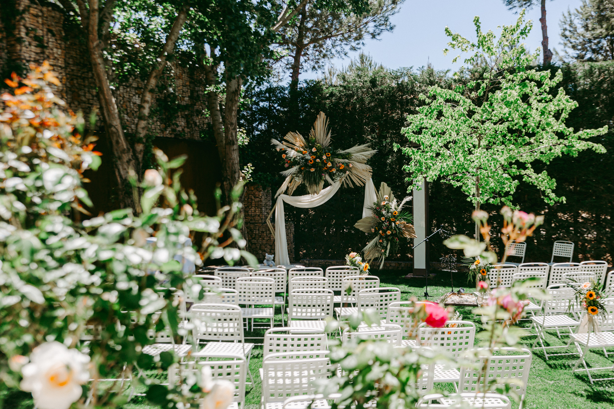 Celebra ceremonias civiles en Los Chopos