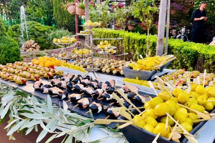 buffet en casa con Los Chopos