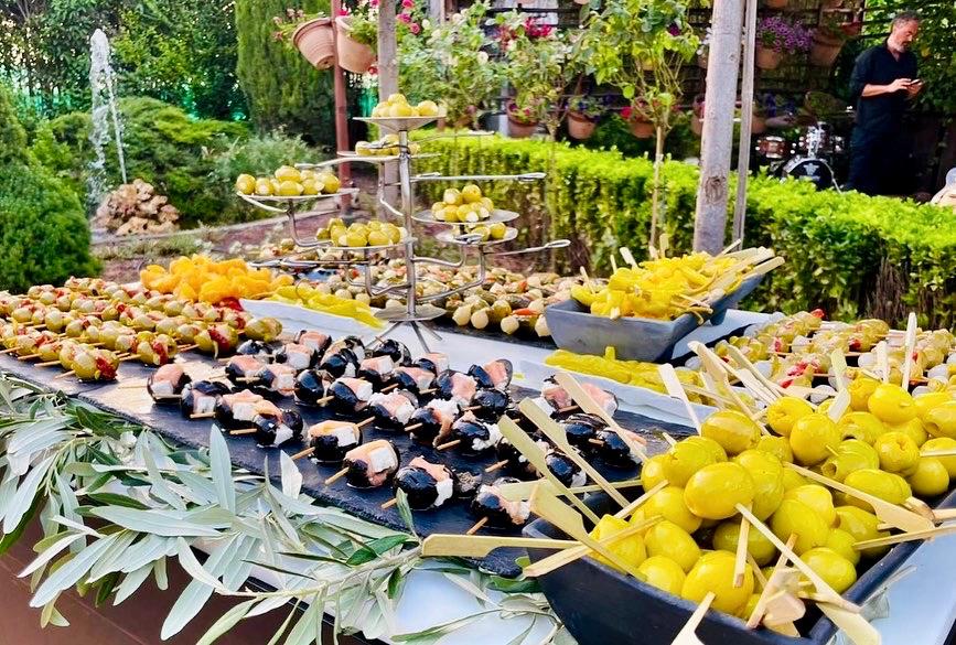 Buffetencasa02 buffet en casa con Los Chopos